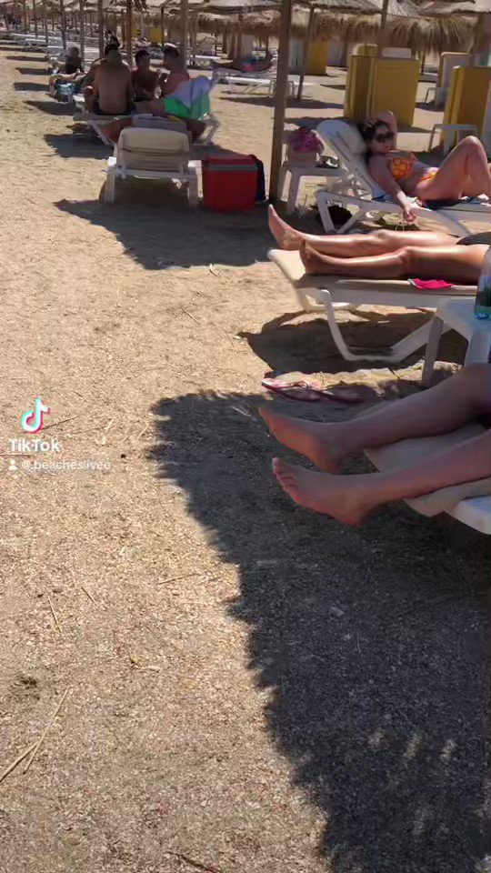 BeachMood — Video — 🇮🇹Italy Beach Walking - Napoli #italy #italybeach #beaches #summer2023 #beachrest #rest #sun #sand #vacaciones #beachmood #partybeach #party #hiddencam