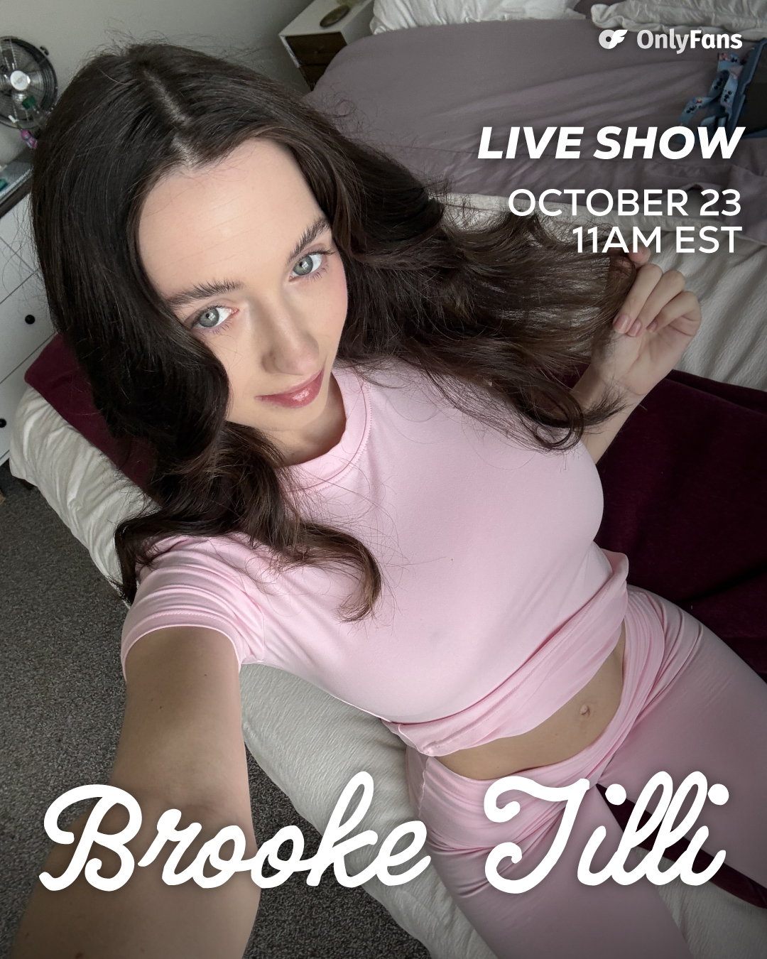 Brooke Tilli — Nacktfoto — I'm doing a 🔥 LIVE SHOW 🔥on Oct 23rd at 11am EST